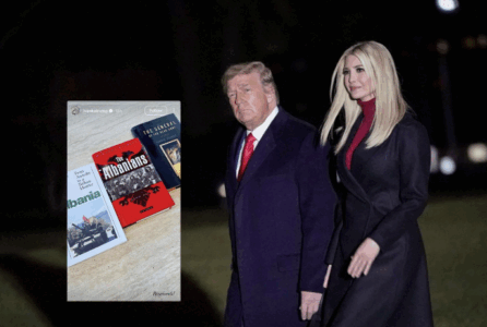Vjaza e presidentit Trump publikon librat për historinë shqiptare në Instagram: Çfarë po hulumton?