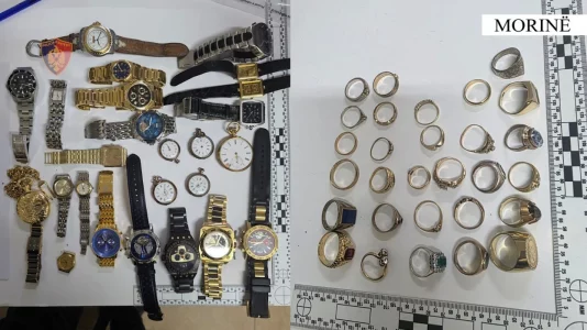 Sekuestrohen bizhuteri floriri dhe ora dore në vlerë rreth 50 mijë euro, arrestohet i dyshuari në pikën kufitare në Morinë