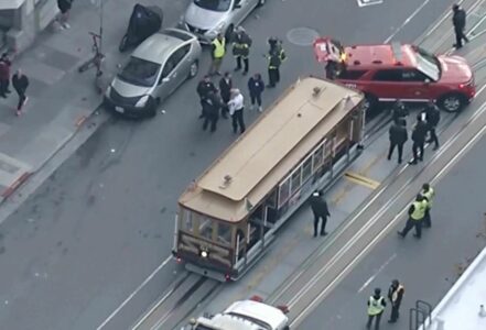 15 të lënduar pasi një teleferik në San Francisko ndalet papritur