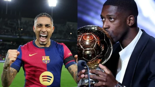 “Isha i bindur që e meritoja” – Raphinha kritikon kriteret e Topit të Artë