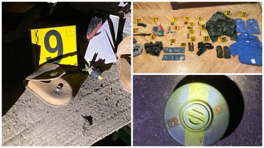 Policia në veri gjen sërish armatim, këmisha të Policisë së Serbisë e mjete tjera ilegale