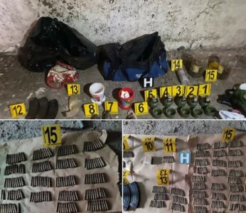 Policia gjen sërish armë dhe municion në veri