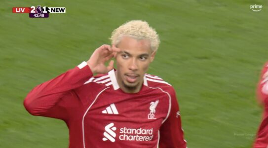 Liverpool e përmbys rezultatin, Ekitike shënon dy gola brenda dy minutave