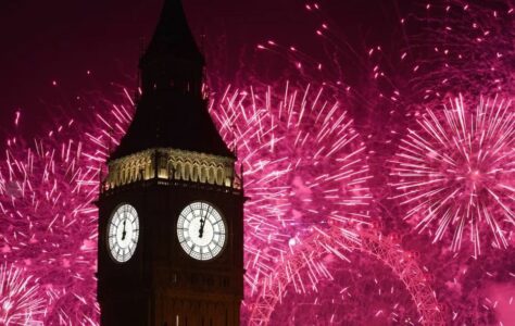 Qytetet anembanë botës e pritën 2026-ën me fishekzjarre të fuqishme dhe siguri të shtuar