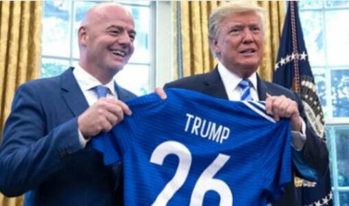 Takohen Infantino e Trump, presidenti i ShBA-së do të dorëzoj trefeun e Kupës së Botës