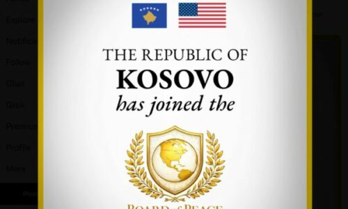 Bordi i Paqes mirëpret Kosovën si anëtare themeluese të organizatës