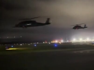 Dalin pamjet e para nga operacioni në Venezuelë: Helikopterë Black Hawk mbi Karakas