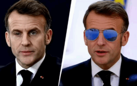 Macron shfaqet me sy të kuq, mjekët: Sindromë që shkaktohet nga një shuplakë në fytyrë