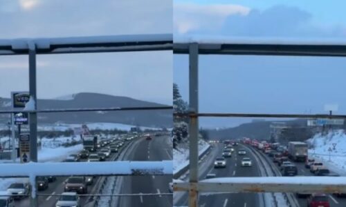 Krijohen kolona të gjata në rrugën Komoran-Prishtinë