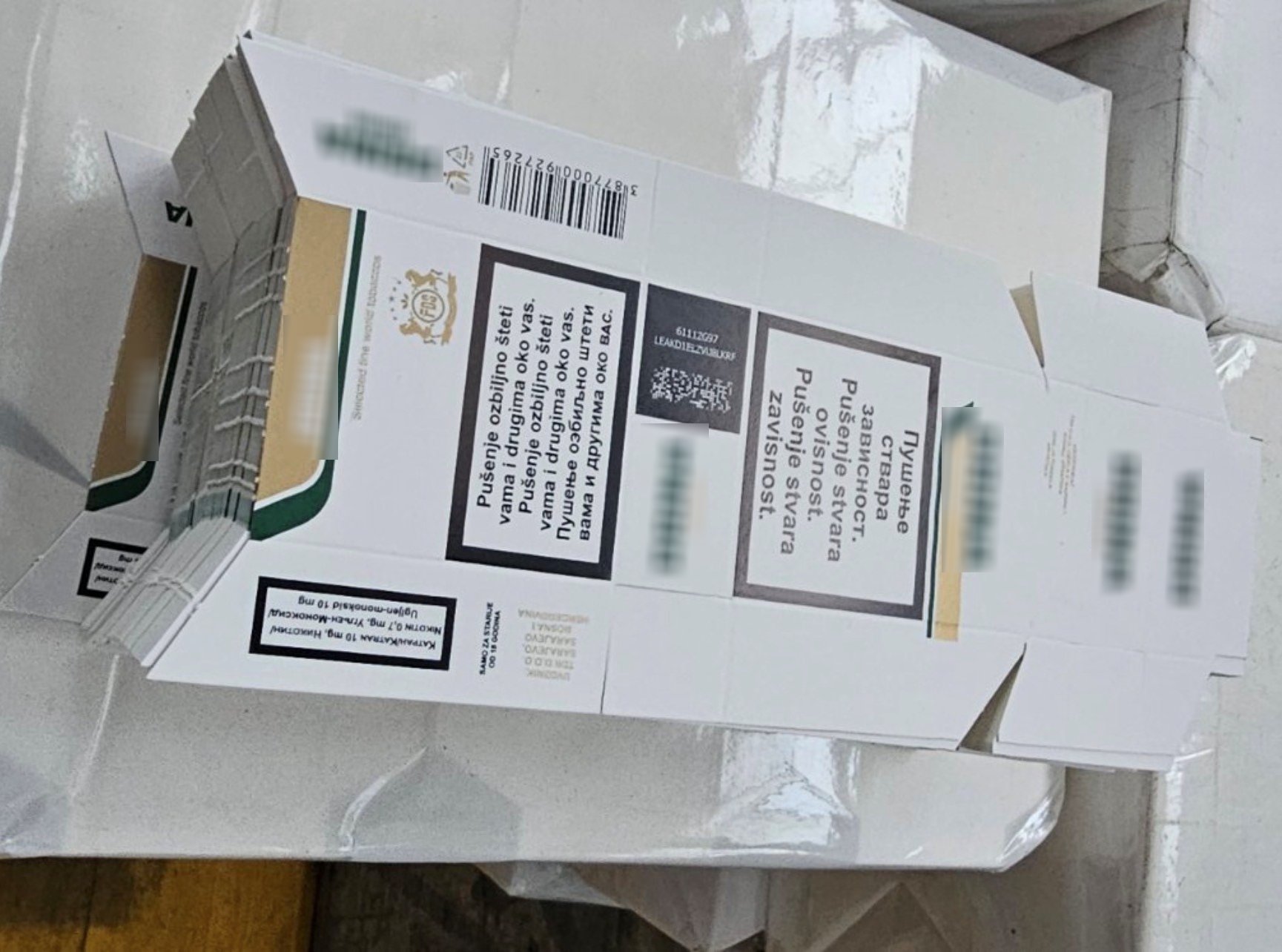 Dogana e Kosovës sekuestron 237 mijë ambalazhe të paligjshme për cigare