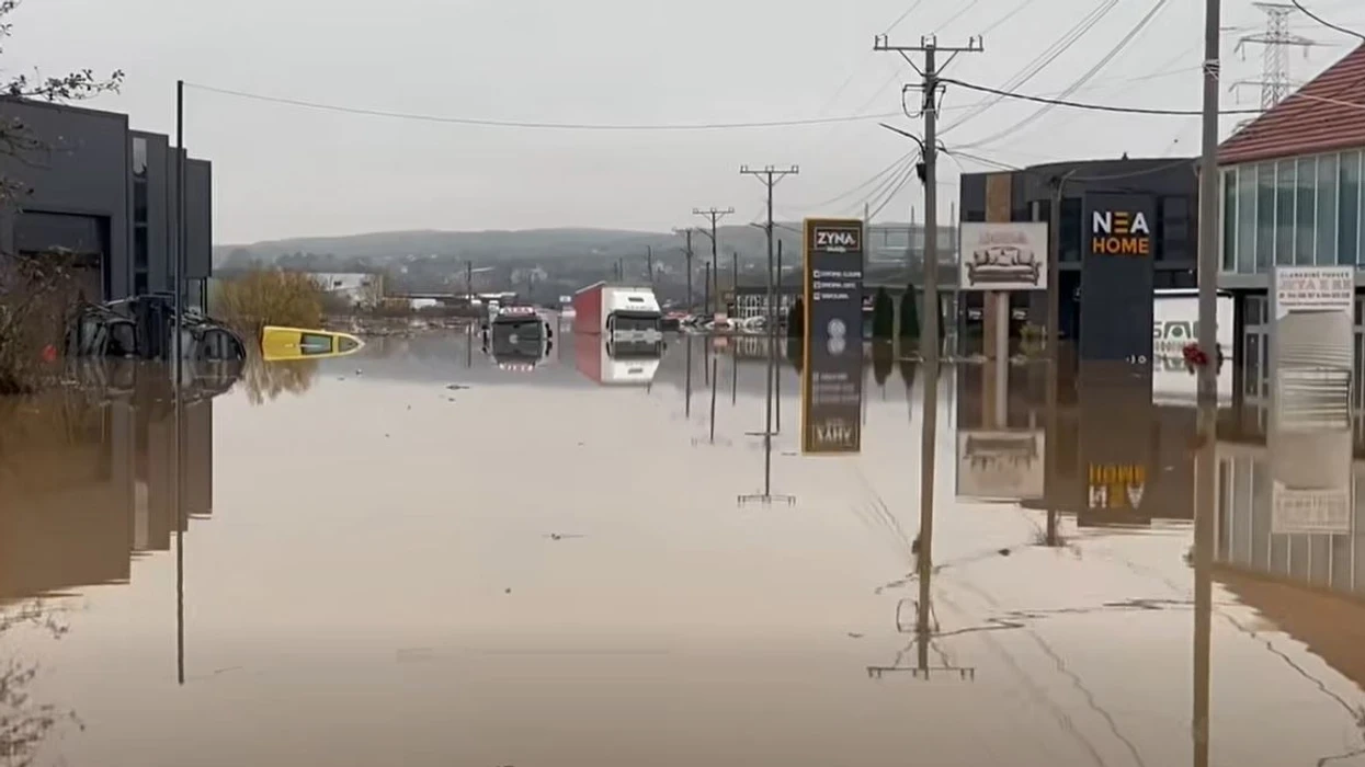 Mbyllet për qarkullim magjistralja Ferizaj Gjilan  vërshohet sërish segmenti në fshatin në Sojevë