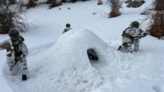 Batalioni i Forcave Speciale të Shqipërisë, stërvitje dimërore 72-orëshe