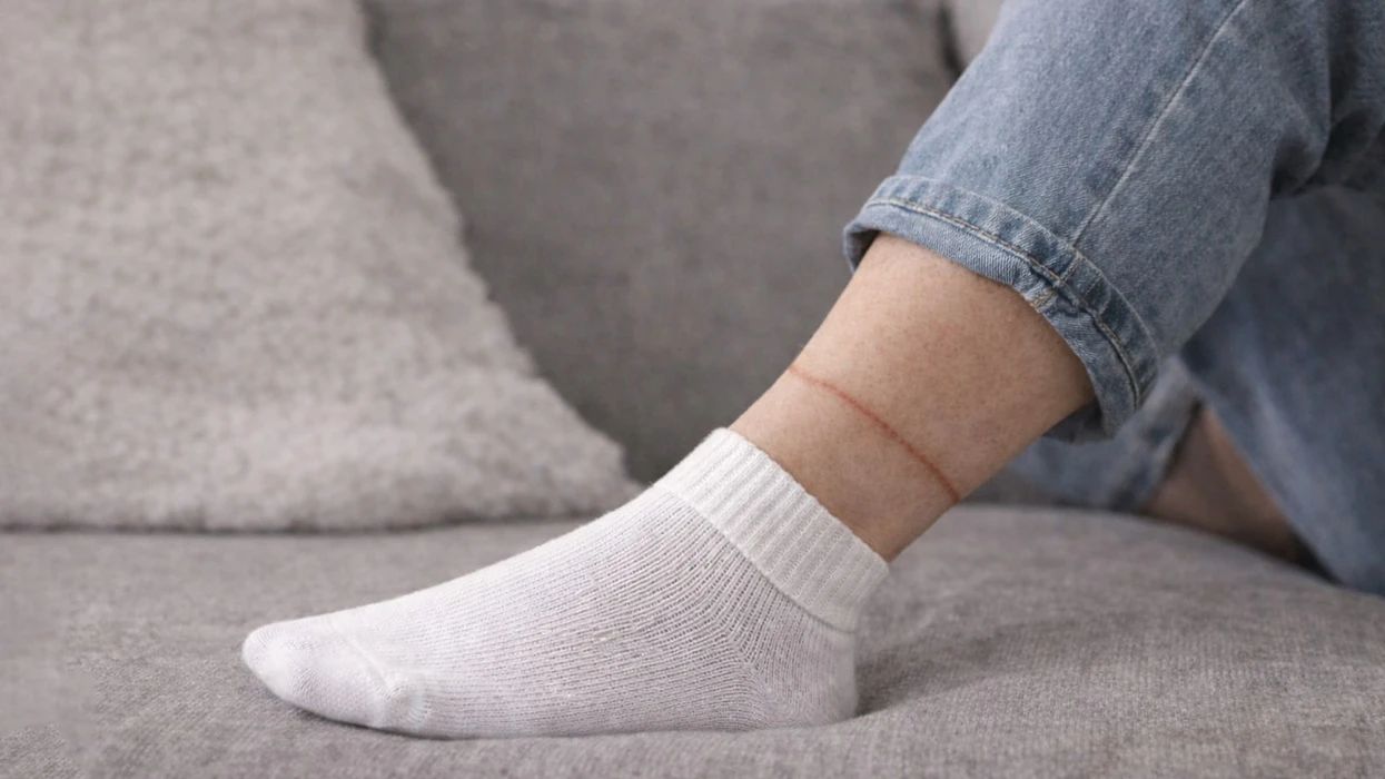 Nëse çorapet ju lënë shenja në këmbë  ja çfarë po sinjalizon trupi