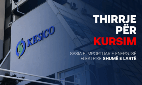 KESCO me kërkesë për kursim të energjisë elektrike, sasia e importuar shumë e lartë