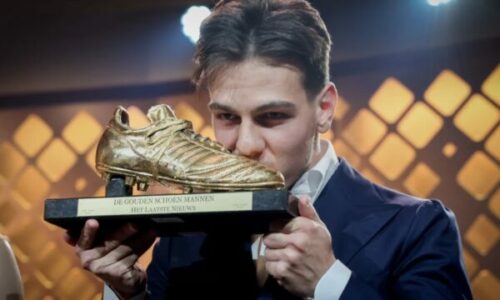 Jashari nderohet me Këpucën e Artë për vitin 2025 në Belgjikë