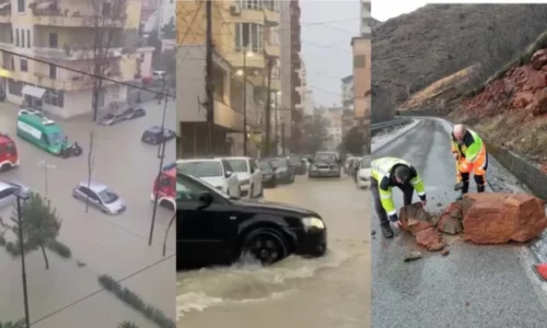 Përmbytje në Durrës, Lezhë dhe Kukës – pezullohet mësimi, nis evakuimi i familjeve