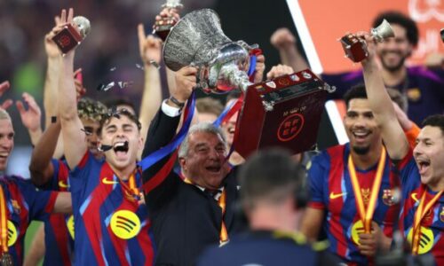 Laporta: Barcelona po luan futboll spektakolar