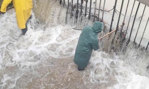 Pastrim intensiv në Veprën Marrëse në Llukë të Deçanit pas reshjeve të fundit