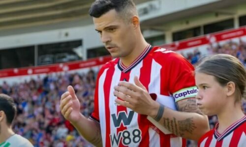 “Lutu për Kosovën” – Granit Xhaka me postim emocionues pas vërshimeve në Kosovë