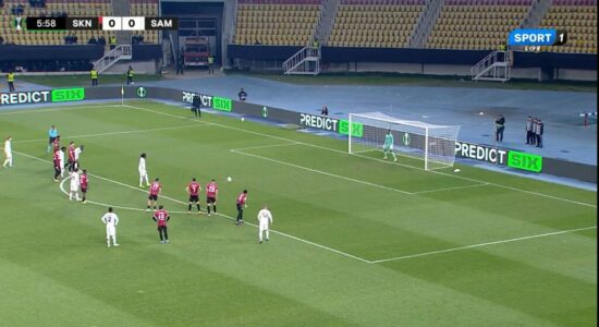 Fat i madh për Shkëndijën, Samunspor humb penalltinë pas 6 minutave lojë