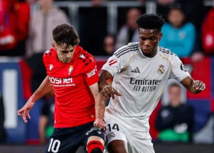 Osasuna e mposht Realin në shtëpi