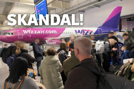 WizzAir lë 8 pasagjerë nga Kosova dhe Shqipëria në Aeroportin e Brukselit