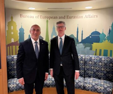 Haradinaj në Departamentin Amerikan të Shtetit, takohet me Laëton: Kosova në NATO forcon sigurinë