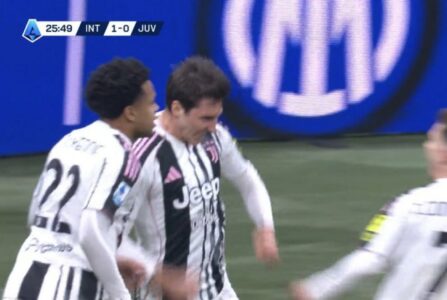 Juventusi barzon rezultatin ndaj Interit