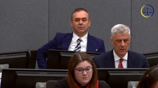 Nis seanca në Hagë: Mbrojtja e Thaçit do t’i thotë fjalët përfundimtare