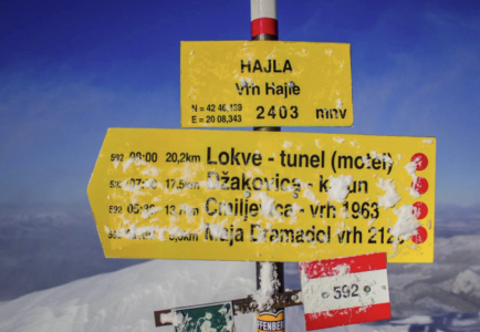 Operacion kërkim-shpëtimi në majën e Hajlës, një bjeshkatar dyshohet se ka rrëshqitur