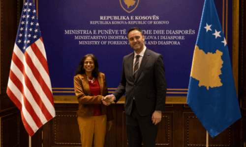 Ambasada e SHBA-së për takimin Prattipati-Konjufca: U diskutua për forcimin e raporteve diplomatike mes dy shteteve