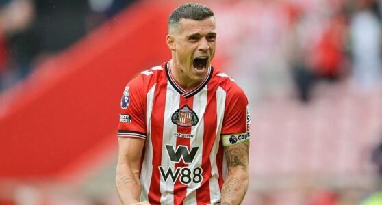 Granit Xhaka mungon ndaj Arsenalit? Trajneri i Sunderlandit në dyshim për mesfushorin