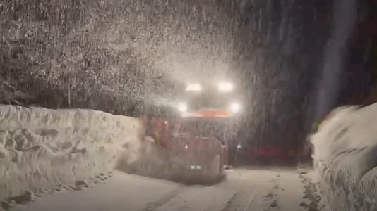 Borë me intensitet të lartë në zonat malore të Shkodrës