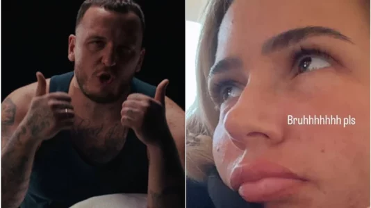 Reagimi i Loredanës pas këngës së Mozzik “Diss”