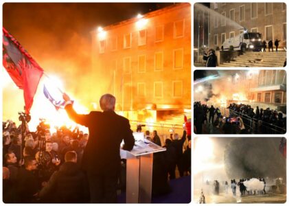 Opozita thërreth protestë para Kryeministrisë, Policia e Tiranës: Mund të ketë veprime të dhunshme