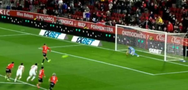 Muriqi “i saktë” nga penalltia, çon Mallorcan në epërsi