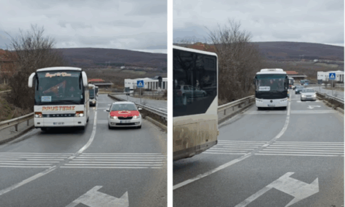 ‘‘Skenderaj drejt Marshit për Drejtësi’’, Sami Lushtaku ndan pamje të autobusëve që janë nisur drejt Prishtinës