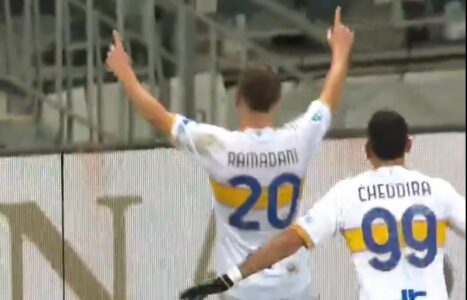 Super Ramadani, shënon ndaj Cagliari