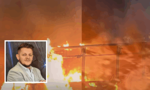 Astrit B., dëshmitari okular tregon për tragjedinë në Zvicër: Tronditëse, gomat e autobusit fluturuan 200 metra larg