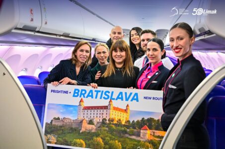 Linjë e re ajrore – Prishtina me fluturime direkte drejt Bratislavës