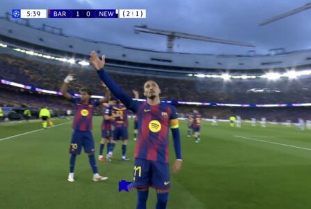 Goooool: Raphinha realizon ndaj Newcastle në Champions League