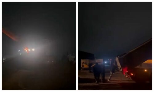 Rama: Ka filluar mbushja e gropës nga shembja e rrugës, qytetarët ta evitojnë këtë zonë