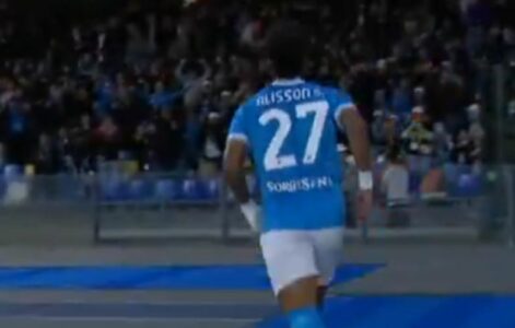 Napoli shënon gol ndaj Torinos
