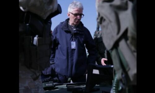 Ambasadori Rudolph viziton ushtarët gjermanë në Kampin Bondsteel