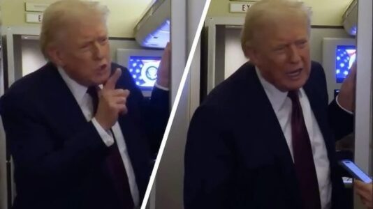 Trump ia bën me gisht gazetares: Psst, je një person shumë i bezdisshëm