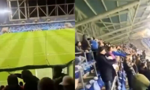 “UÇK, UÇK”, tri shkronjat e ‘arta’ dëgjohen edhe në stadium, para përballjes Sllovaki – Kosovë