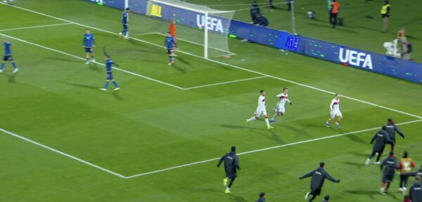 Gabon Muslija, Turqia shënon ndaj Kosovës