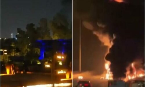 Sulmohet ambasada e SHBA’së në Riad nga dronët, publikohen pamjet