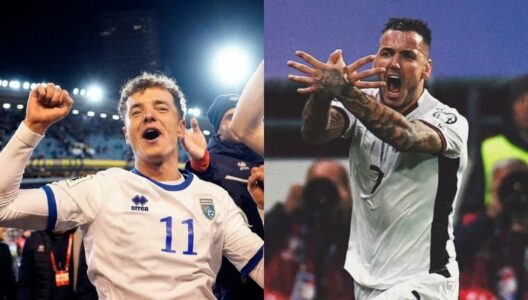 Fillojnë dy ndeshjet historike: Kosova dhe Shqipëria 90 minuta larg finaleve të “play-off”