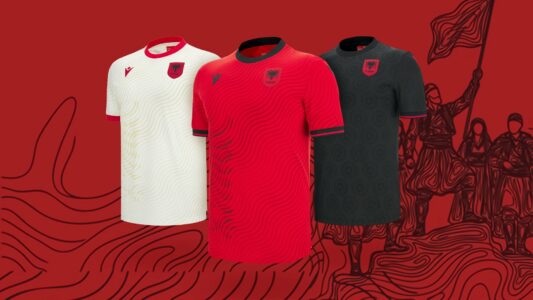 Zbulohen fanellat e sezonit 2026/27 të krijuara nga Macron për Kombëtaren shqiptare